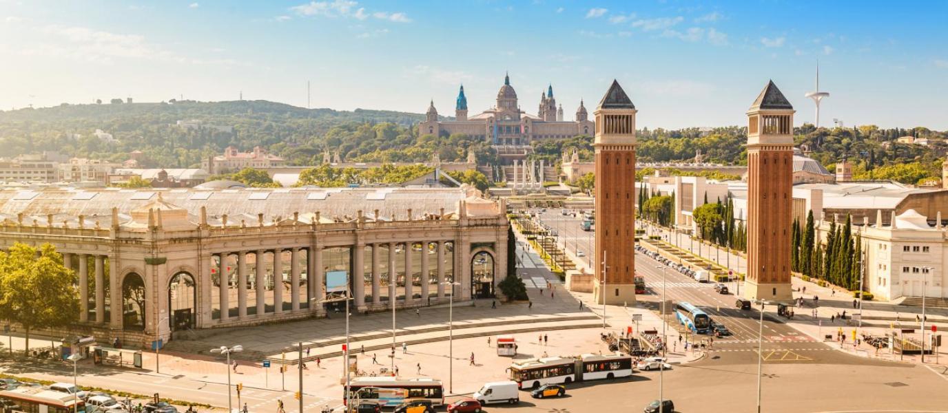 Barcelona Fira & Camp Nou Stadium L'Hospitalet de Llobregat Buitenkant foto
